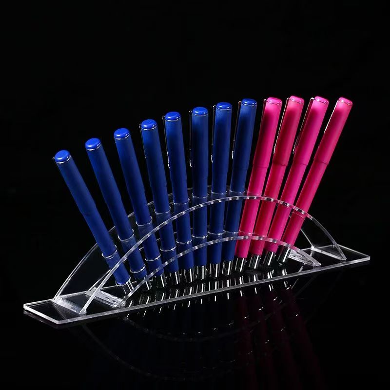 Acrylic pen holder storage stationery store multi-tier display rack pen holder storage box desktop pen stand