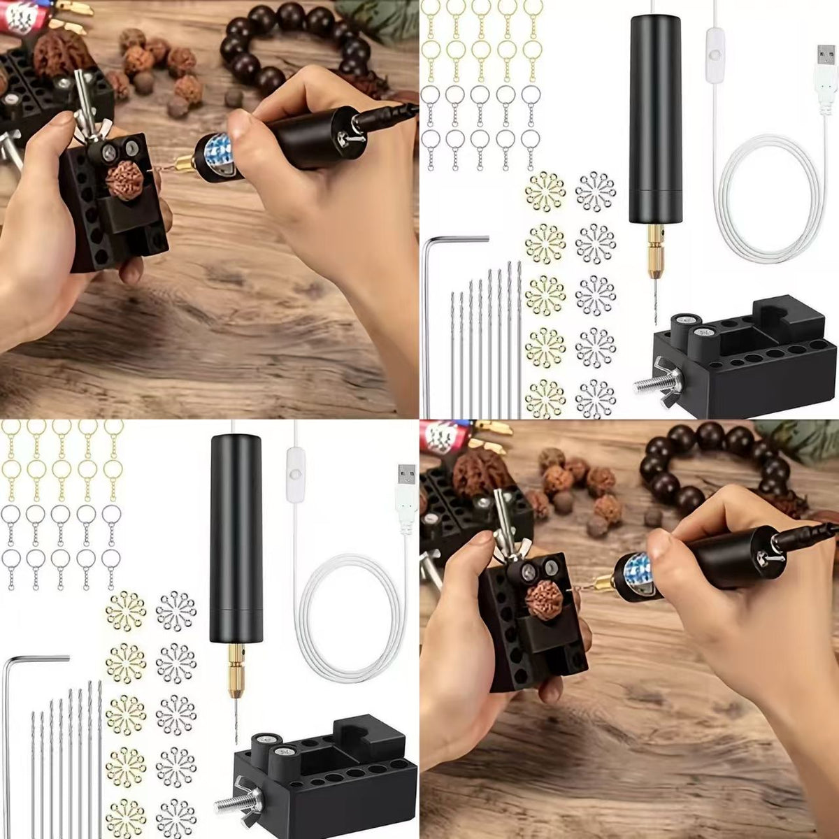 Mini Electric Drill and Grinder Multifunctional Accessories DIY Hand Polishing Machine Cutting Rust Removal Drill