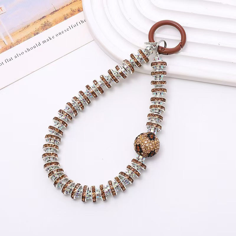 Phone lanyard, long neck style, short neck style, wrist style, rhinestone, high-end luxury, fully studded, clip-on anti-lost