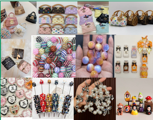 【Live Payment link] DIYBeads-ALLY Hand Parit BeadsDIY Phonechain Kaychain